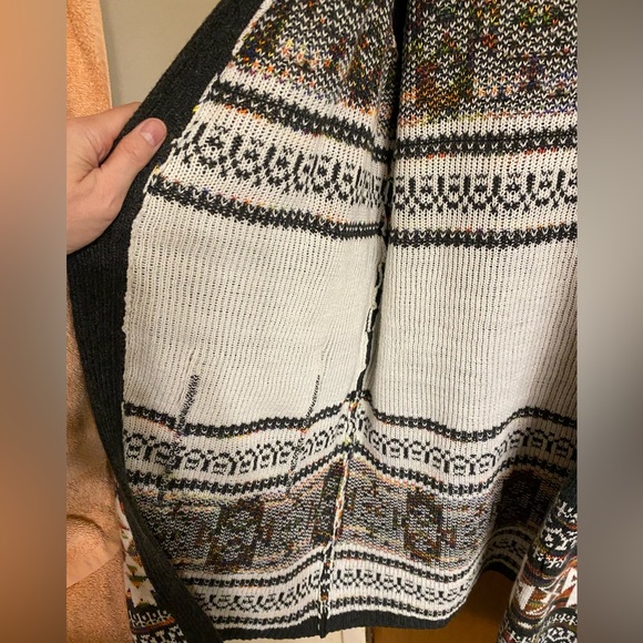 Vintage ladies open cardigan with pockets, size L by Signature Studio - Picture 13 of 17